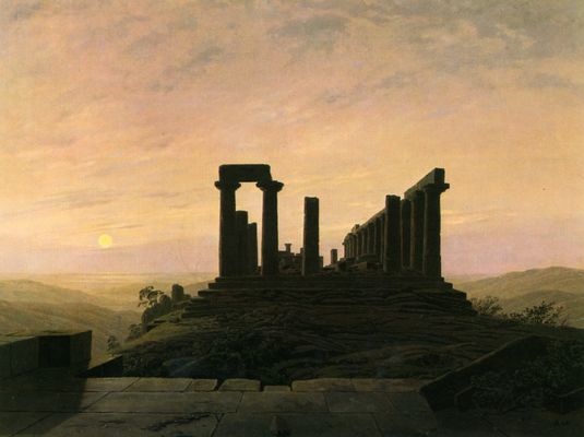 Juno Temple, Agrigent by Caspar David Friedrich