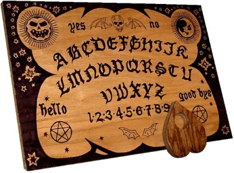 an English Ouija board
